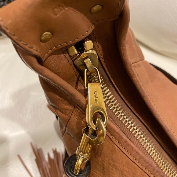 CHLOE LEATHER shoulder bag SHG-20181 - Picture 12 of 16